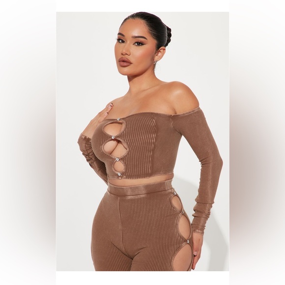 Melanie Legging Set - Brown - Picture 4 of 4